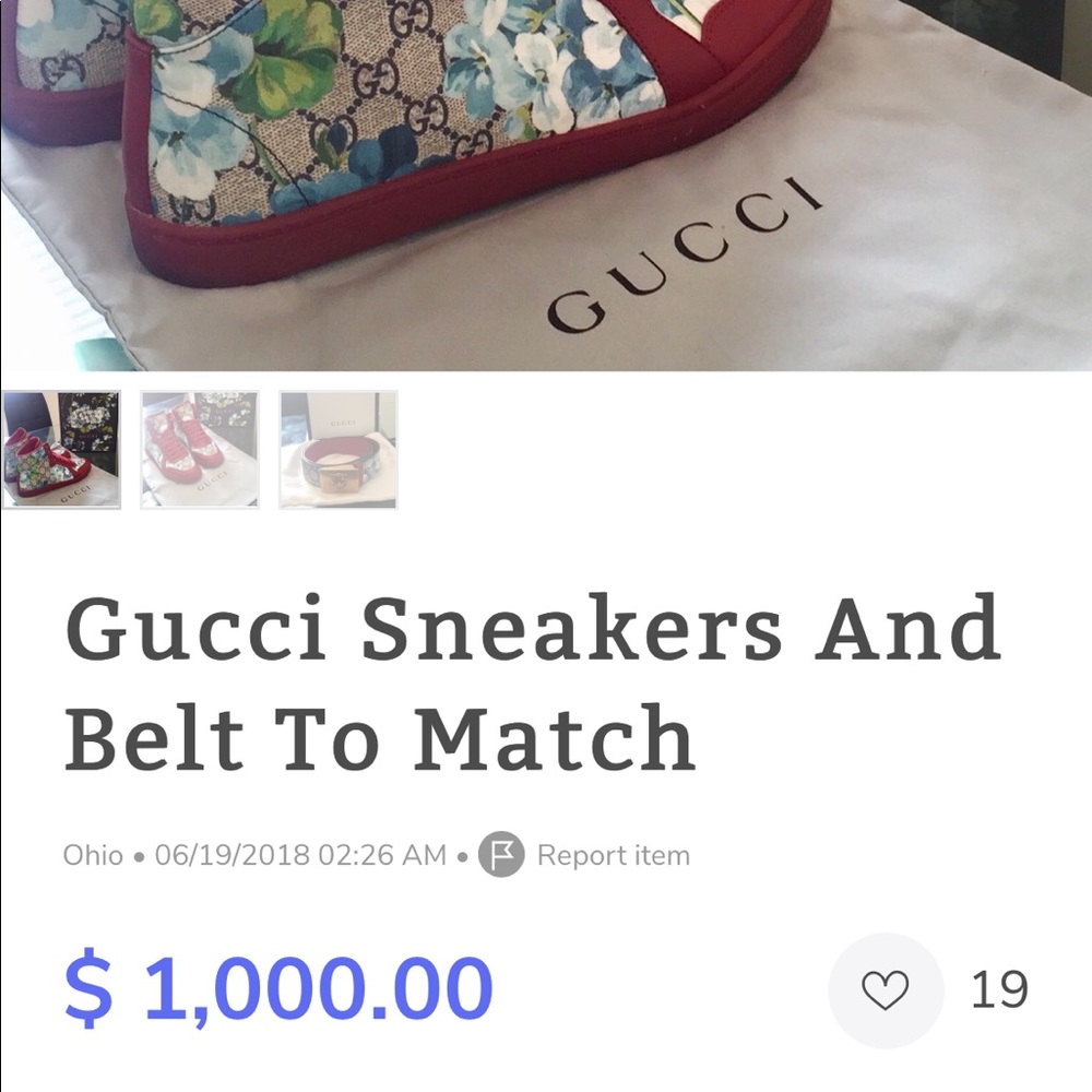 Authentic Gucci Designers - Picture 2 of 2
